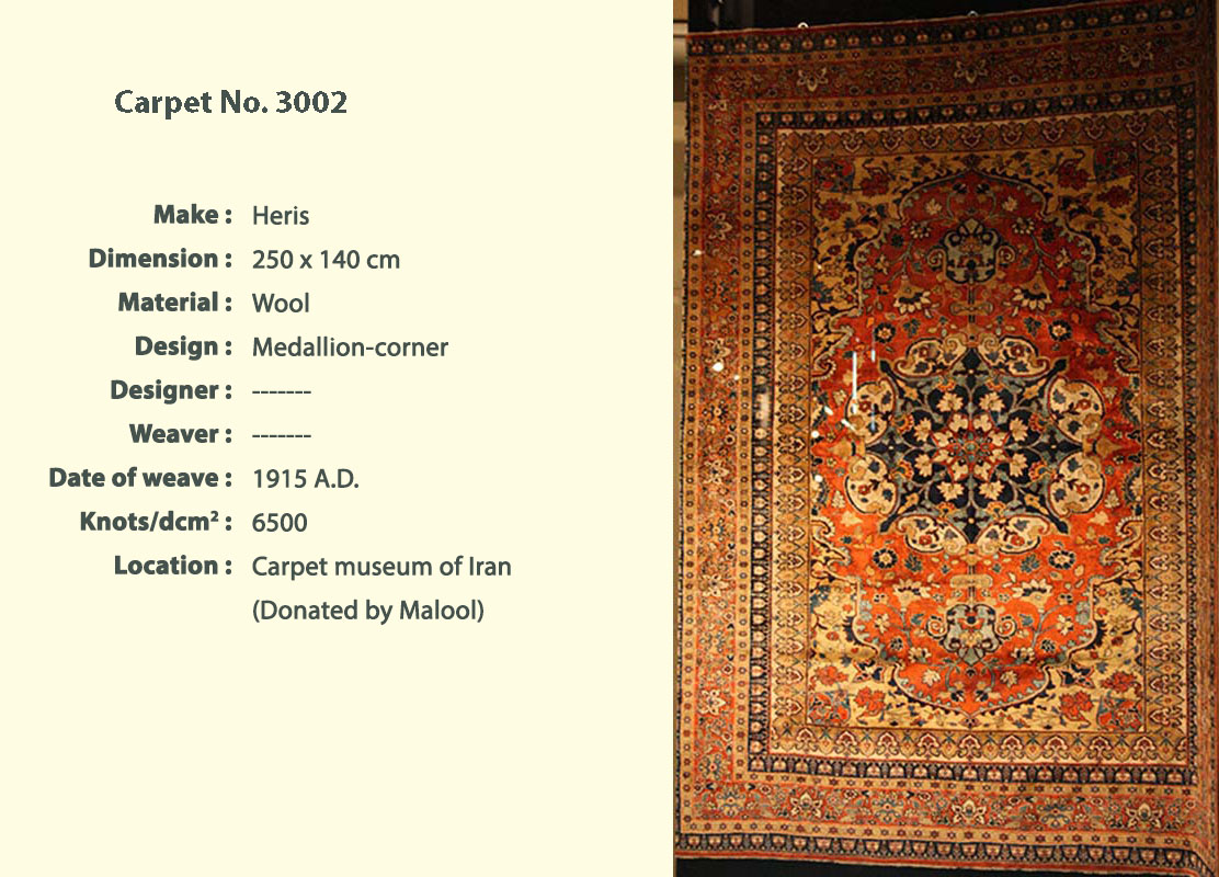 Tabriz antique rug Carpet No.3002